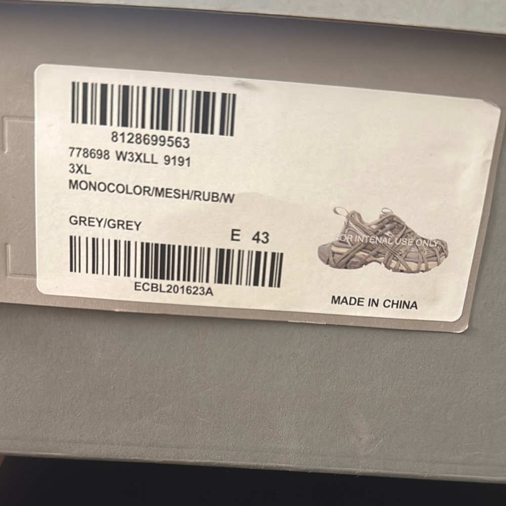 Balenciaga Grey Sneakers